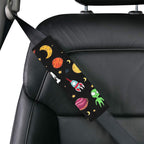 Fun Space Car Seat Belt Cover 7''x10'' (Pack of 2) Car Seat Belt Cover 7x10 (Pack of 2) Printed Offshore Space