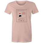 The Best Way To Spread Christmas Cheer Is Singing Loud For All To Hear - Womens T-shirt Pale Pink Womens Christmas T-shirt Christmas Printed In Australia