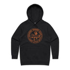 Squat, Because Nobody Raps About Little Butts - Womens Hoodie Black Womens Hoodie Fitness Printed In Australia