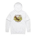Dachshund, I've Got Friends In Low Places Men's AS Colour Hoodie White Mens Hoodie animal Printed In Australia