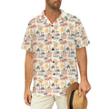 Beach Shack Men's Short Sleeve Hawaiian Shirt Men's Hawaiian Shirt (New) Printed Offshore Surf