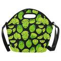 Cute Limes Neoprene Lunch Bag One Size Neoprene Lunch Bag Food Printed Offshore