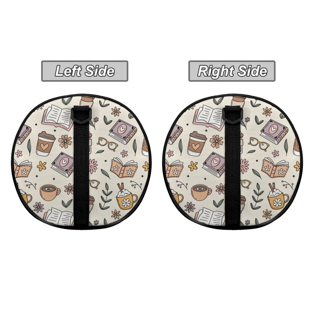 Books And Coffee Duffle Bag Duffle Bag Printed Offshore