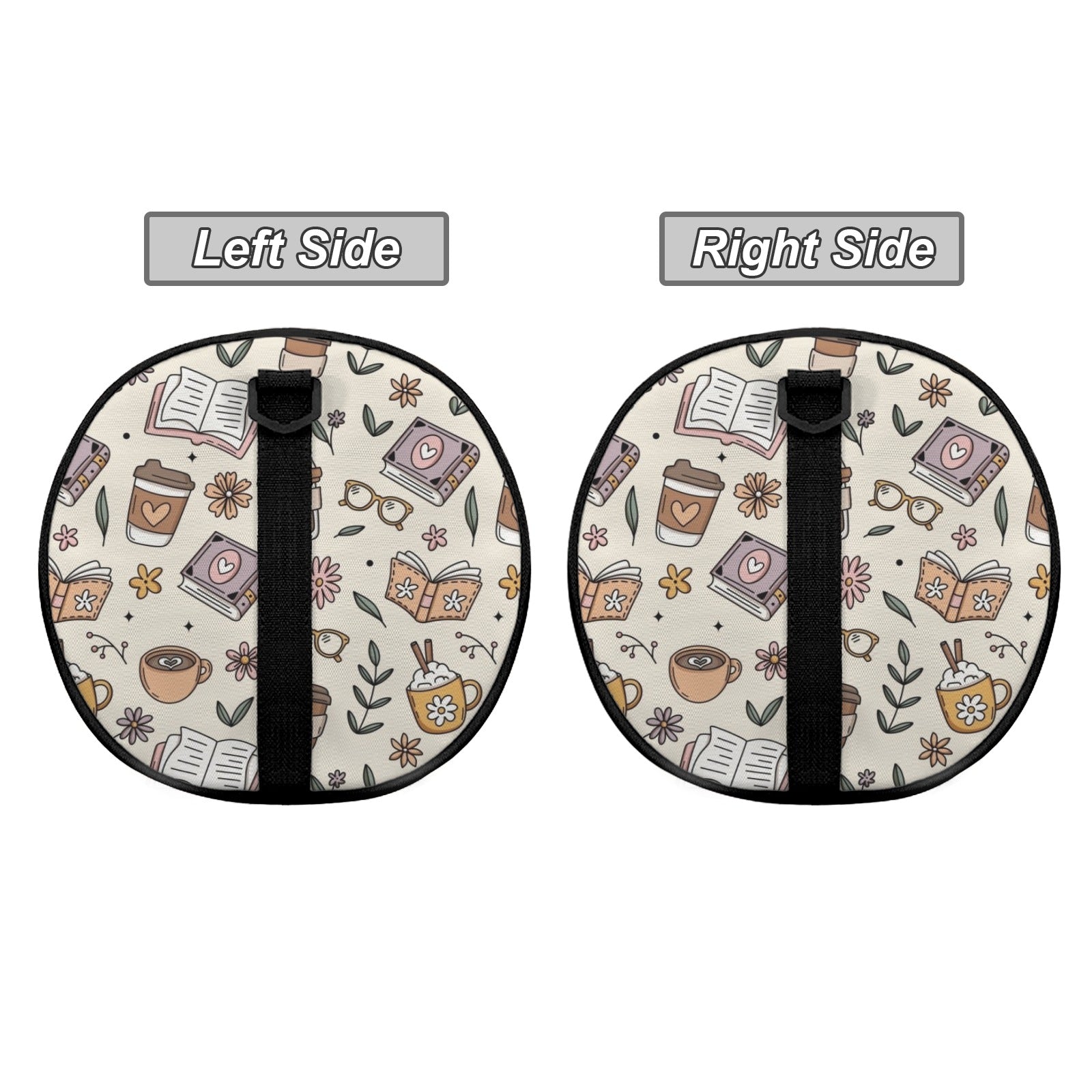 Books And Coffee Duffle Bag Duffle Bag Printed Offshore