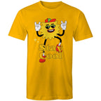 Stay Cool - Mens T-Shirt Gold Mens T-shirt Printed In Australia