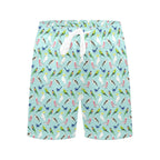 Australian Birds Men's Mid-Length Beach Shorts Men's Mid-Length Beach Shorts animal Birds Printed Offshore