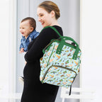 Parrots Multi-Function Backpack, Nappy / Diaper Bag Multi-function Backpack, Nappy / Diaper Bag animal Printed Offshore