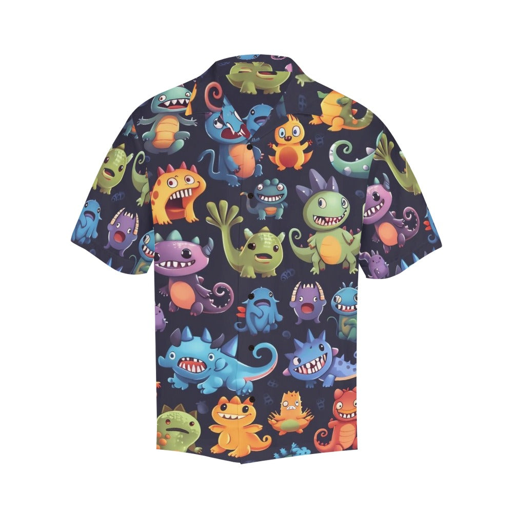 Monster Mania - Mens Hawaiian Shirt