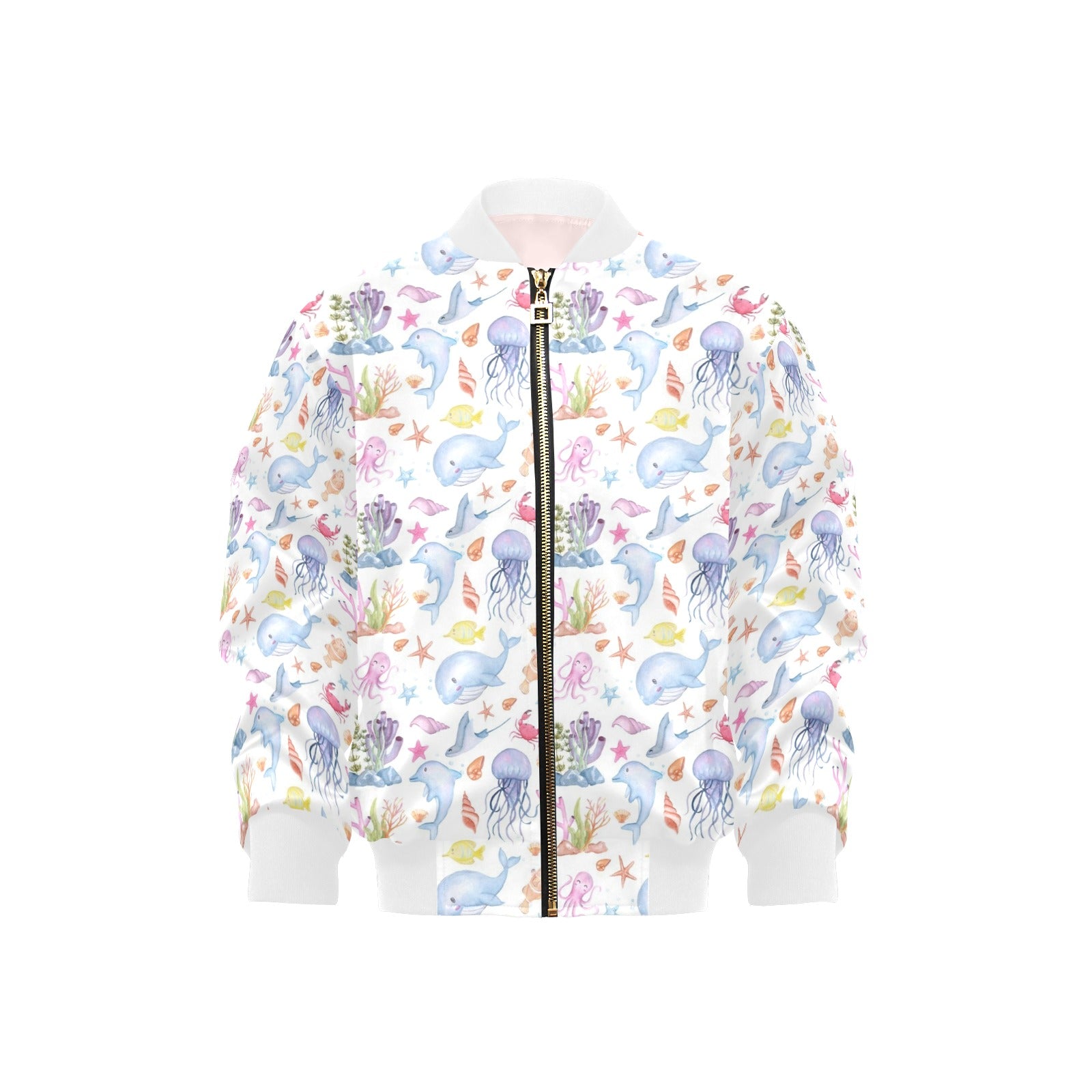 Under The Sea Kids Bomber Jacket