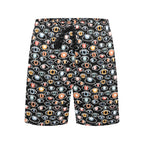 Eyes On Black Men's Mid-Length Beach Shorts Men's Mid-Length Beach Shorts Printed Offshore