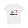 Dramatic Unicorn Goose Kid's AS Colour T-shirt White Kids Youth T-shirt animal Printed In Australia