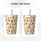 Cute Christmas Small Stainless Steel Travel Mug Cup 12oz/350ml