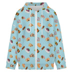 Classic Aussie Food Icons Women's Full-Zip Hoodie