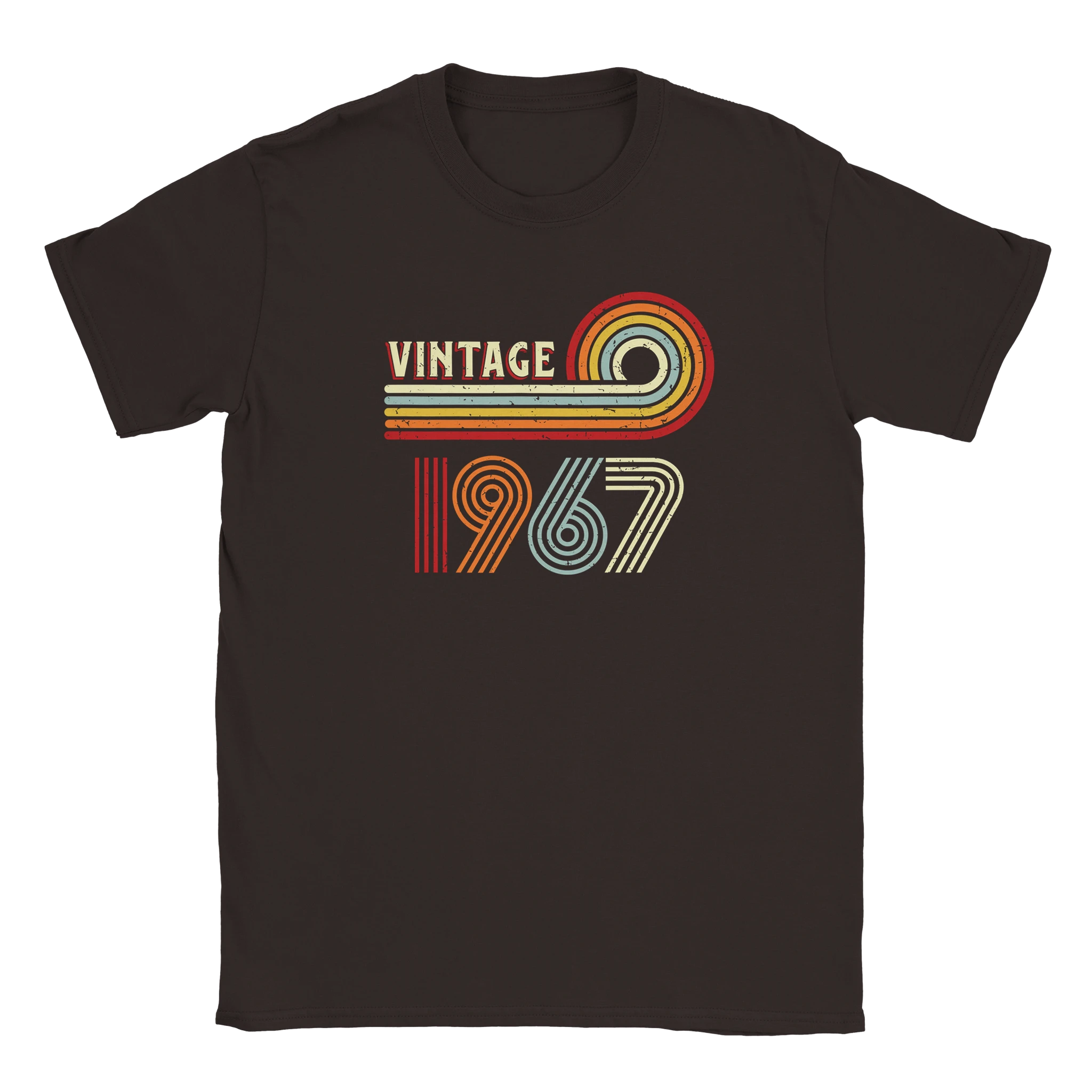 Personalise - Vintage Birth Year - Classic Unisex Crewneck T-shirt | Gildan® 64000 Personalised T-shirt