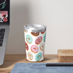 Pastel Doughnuts Small Stainless Steel Travel Mug Cup 12oz/350ml
