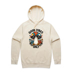 Good Vibes Only, Hippie Mushroom With Sunglasses - Mens Hoodie