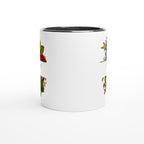 Best Mum Ever - White 11oz Ceramic Mug with Colour Inside Colour 11oz Mug Globally Fulfilled Mum