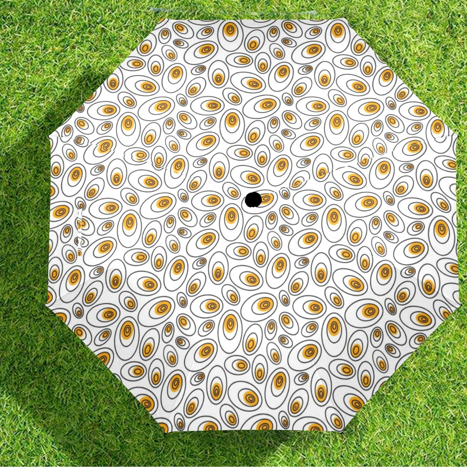 Eggs Abstract - Semi-Automatic Foldable Umbrella (Model U12) Semi-Automatic Foldable Umbrella (U12)