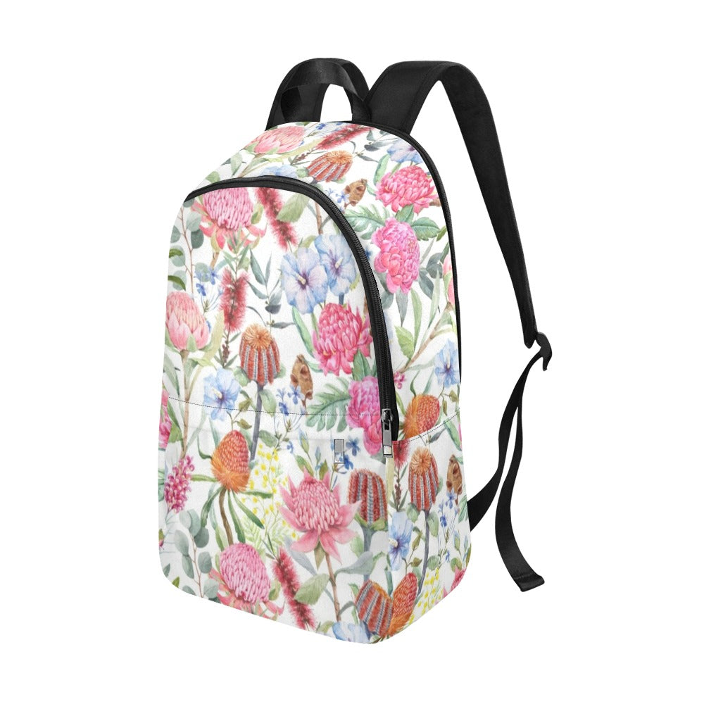 Australian Flowers - Fabric Backpack