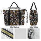 Retro Music Mix Duffle Bag-Simple (Model 1715) Duffle Bag-Simple (1715)