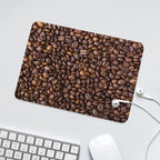 Coffee Beans Leather Mouse Pad Leather Mouse Pad Coffee Printed Offshore