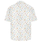 Paw Print Men's Crinkle Hawaiian Shirt