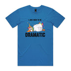 Dramatic Unicorn Goose Men's AS Colour T-shirt Arctic Blue Mens T-shirt animal Printed In Australia