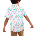 Mermaid World Junior Kids Hawaiian Shirt
