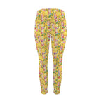 Tropical Fruit Drink Women's High Waist Pockets Yoga Leggings Women's High Waist Pockets Yoga Leggings Food Printed Offshore Summer