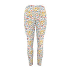 Boho Flowers And Leaves Women's High Waist Pockets Yoga Leggings Women's High Waist Pockets Yoga Leggings Plants Printed Offshore