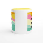 Personalised - Add Your Own Image - White 11oz Ceramic Mug with Colour Inside Personalised 11oz Mug Customise Globally Fulfilled Personalise