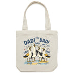 Dad Seagull Canvas Tote Bag