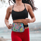 Bright Paisley - Belt Bag