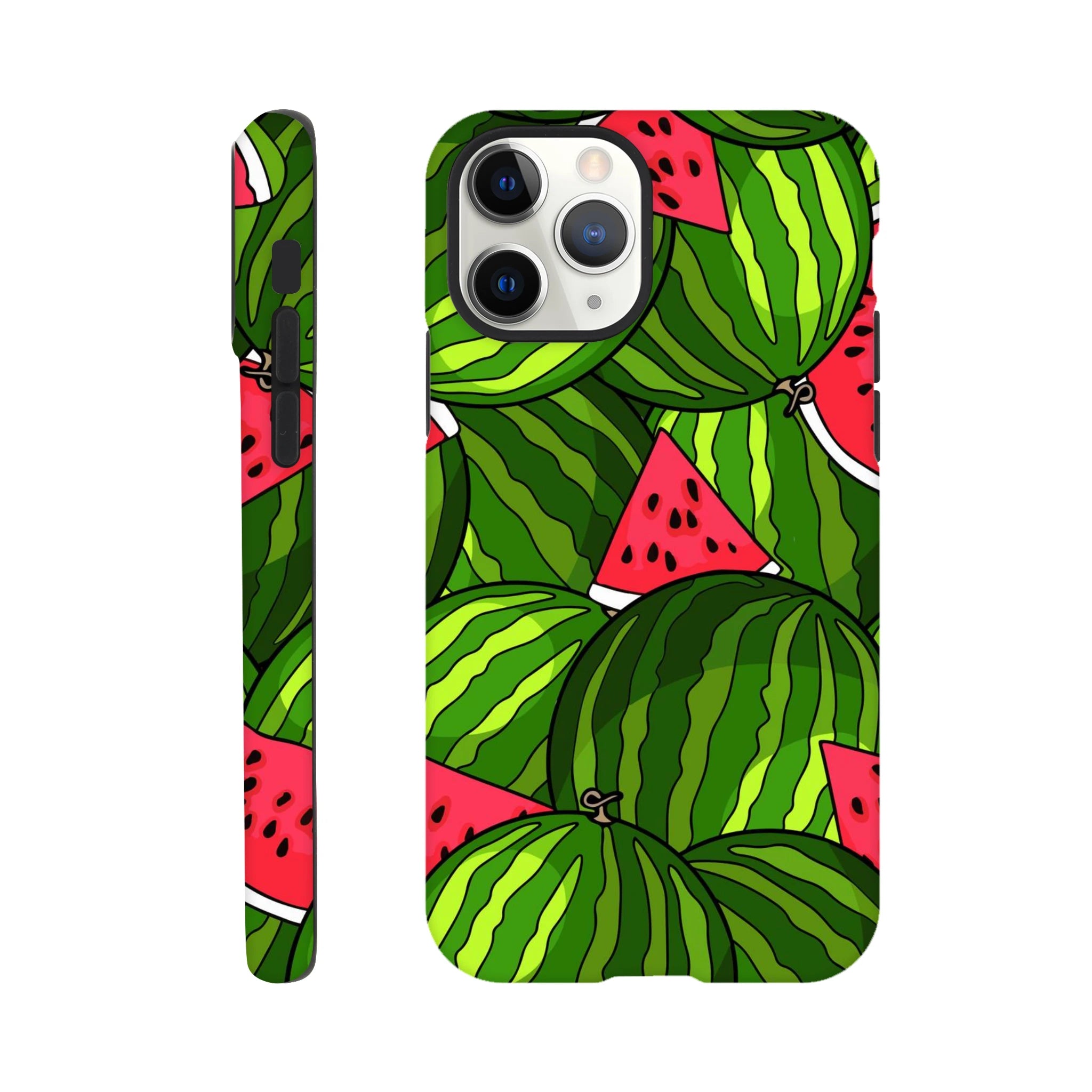 Watermelons - Apple iPhone Tough case iPhone Tough Case Food Globally Fulfilled