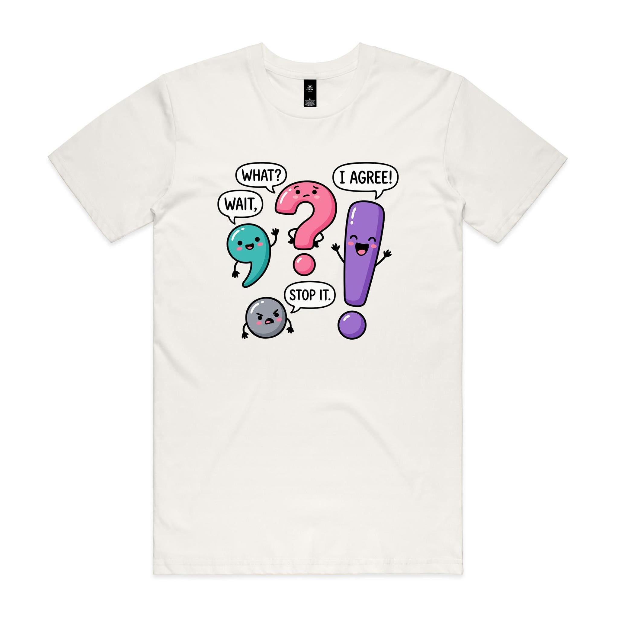 Funny Punctuation Men's AS Colour T-shirt