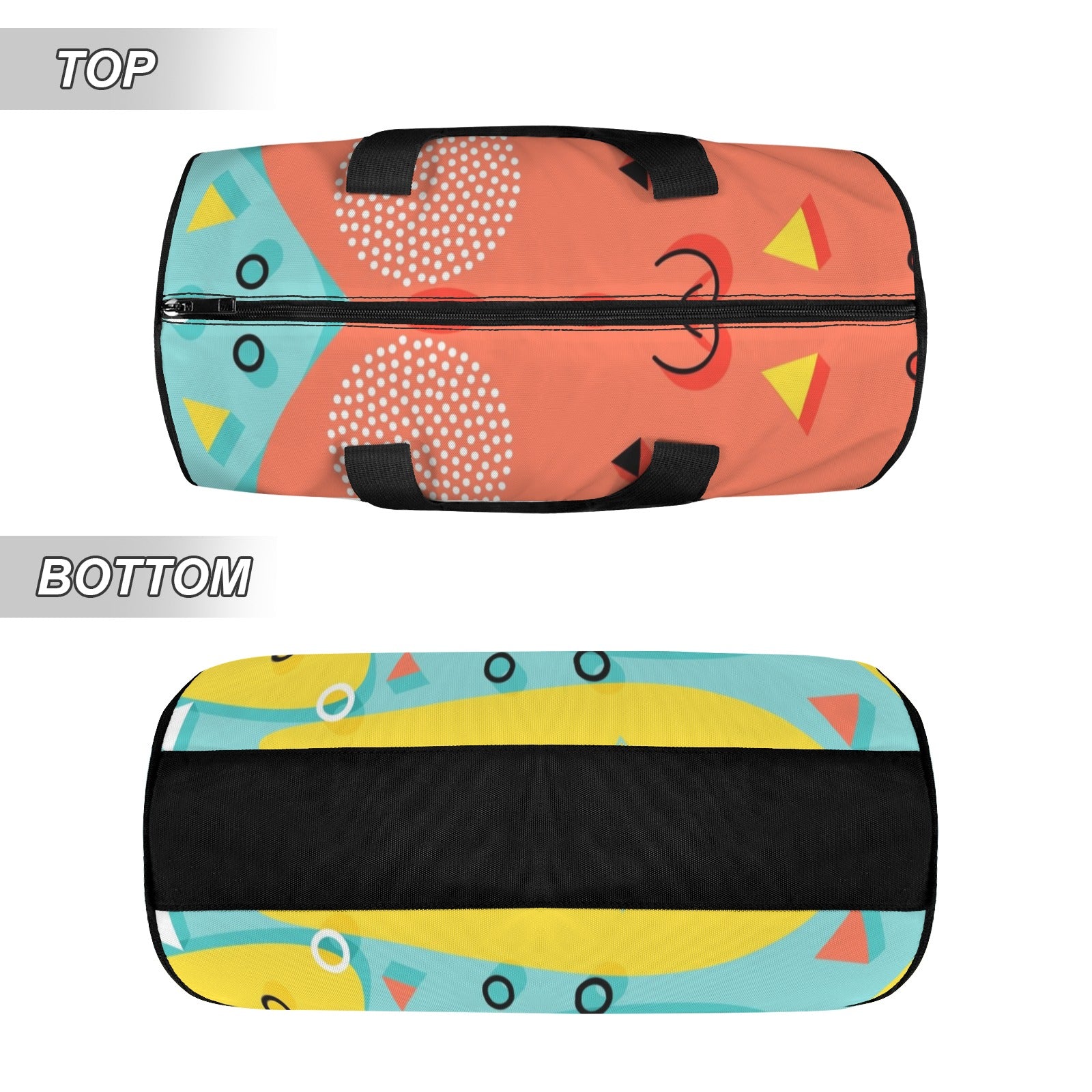 Graphic 80's Duffle Bag Duffle Bag Printed Offshore