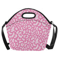 Pink Leopard - Neoprene Lunch Bag One Size Neoprene Lunch Bag Printed Offshore