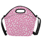 Pink Leopard - Neoprene Lunch Bag One Size Neoprene Lunch Bag Printed Offshore