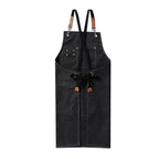 Pigeon Pigeoff Unisex Canvas Cross Back Chef Apron with Large Pockets Canvas Apron Birds Printed Offshore