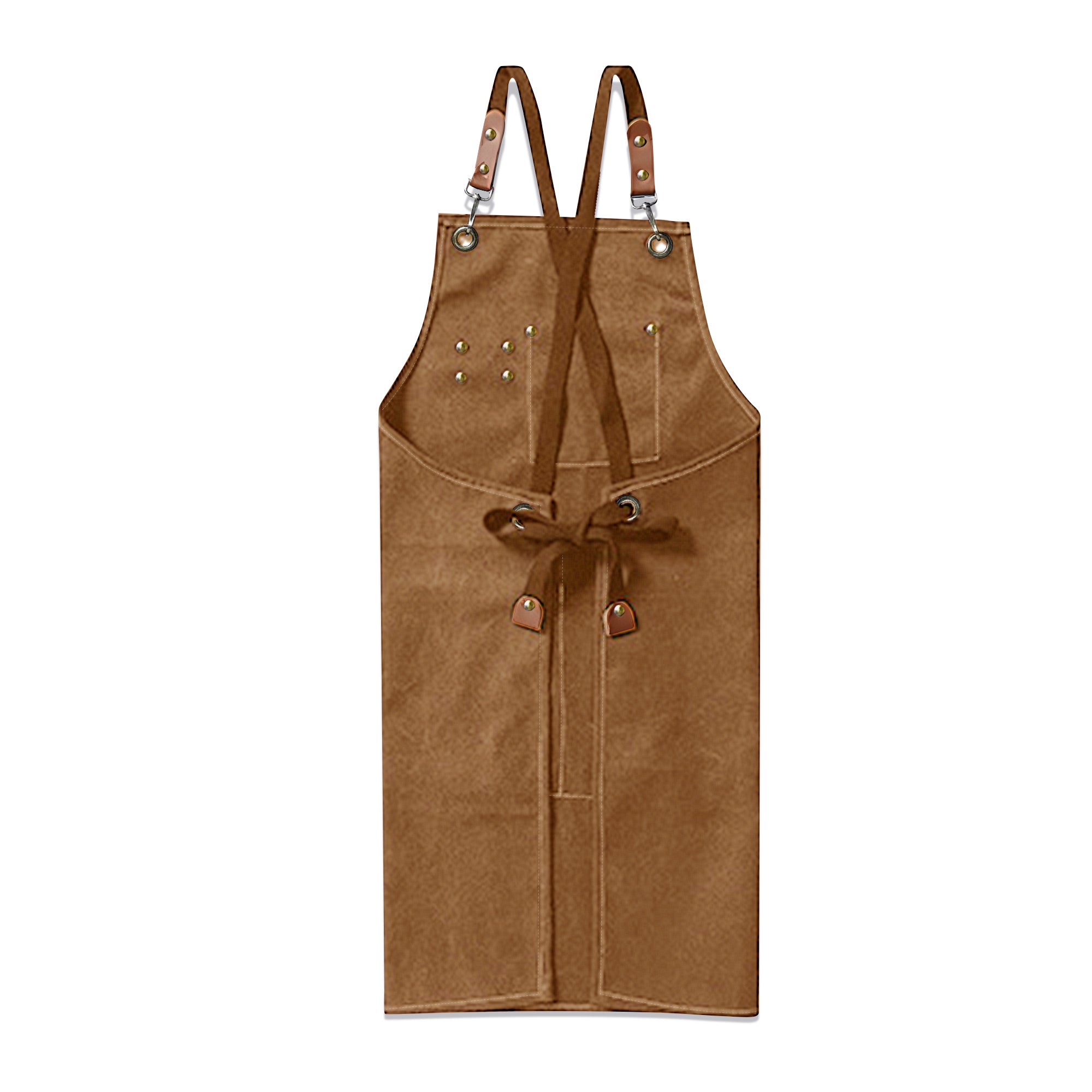Ah! The Element Of Surprise Unisex Canvas Cross Back Chef Apron with Large Pockets Canvas Apron Printed Offshore Science