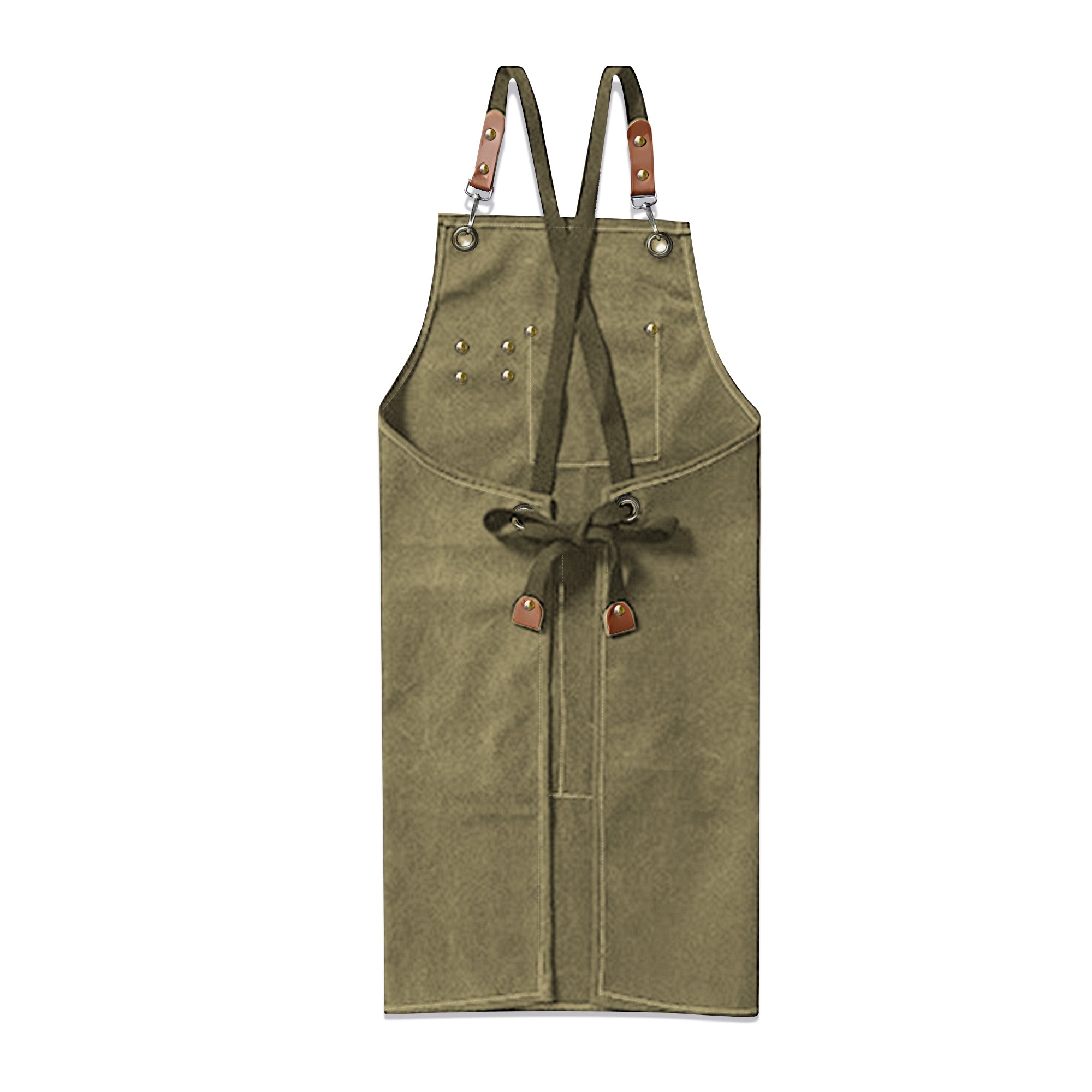 Ah! The Element Of Surprise Unisex Canvas Cross Back Chef Apron with Large Pockets Canvas Apron Printed Offshore Science