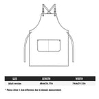 The Best Father In The Galaxy Unisex Canvas Cross Back Chef Apron with Large Pockets Canvas Apron Dad Printed Offshore
