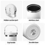 Personalised - Mum Seagulls - 20oz Stainless Steel Tumbler Screw On Lid With Straw Personalised 20oz Tumbler with Top Handle animal Mum Printed Offshore