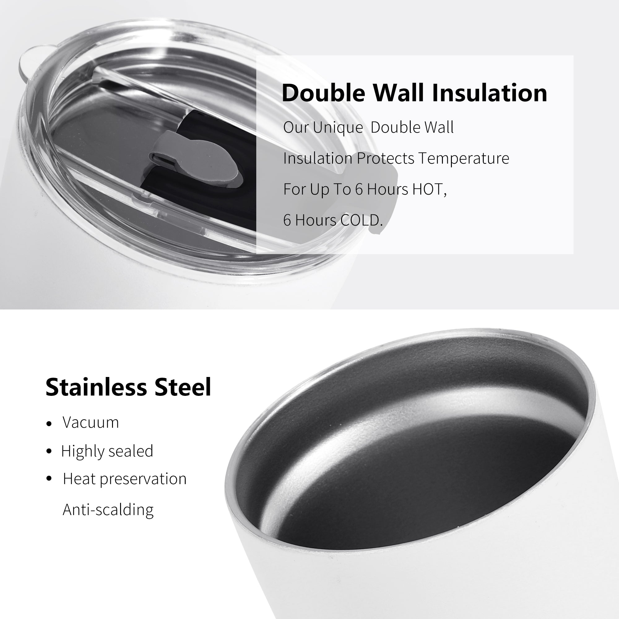 Personalised - My Alone Time Is For Everyones Safety - Stainless Steel 20oz Travel Mug Personalised 20oz Travel Mug Printed Offshore