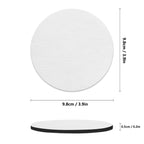 Christmas Mix 1 Round Rubber Drink Coasters Set of 4 Round Rubber Coaster Set Christmas Printed Offshore