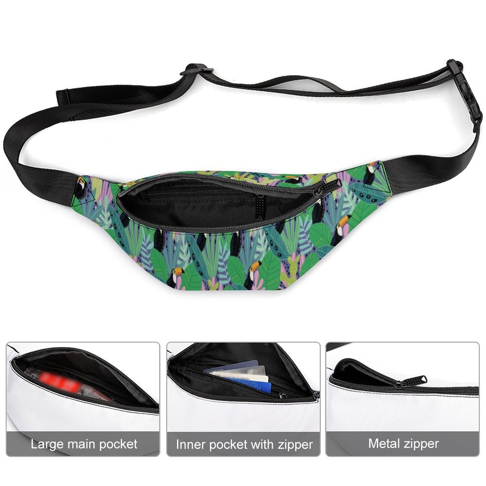 Bright Toucan - Bum Bag / Fanny Pack