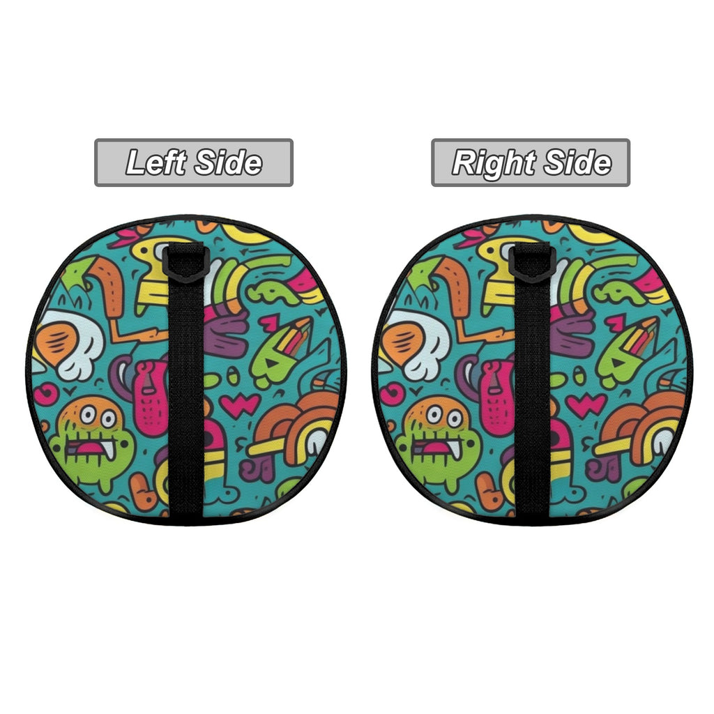 Crazy Characters Duffle Bag Duffle Bag Printed Offshore