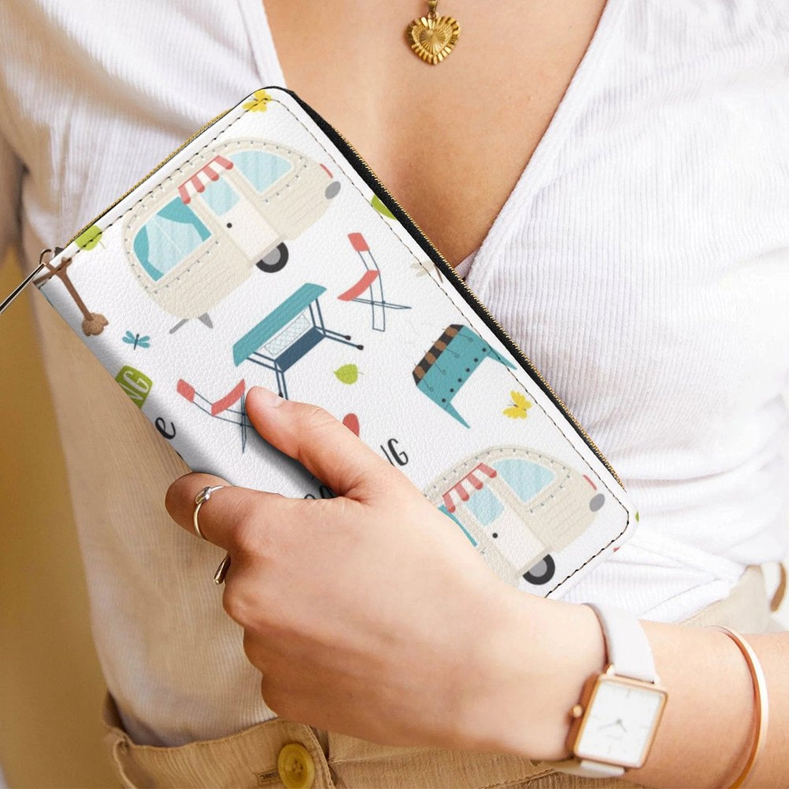 Camping Love -  PU Leather Wallet