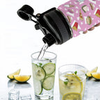 Fast Food - Insulated Water Bottle with Dual-Use Lid (18oz) Insulated Water Bottle with Dual-Use Lid (18oz) Food Printed Offshore