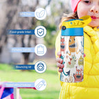 Monster Time - Little Kids Water Bottle Little Kids Water Bottle Printed Offshore Sci Fi